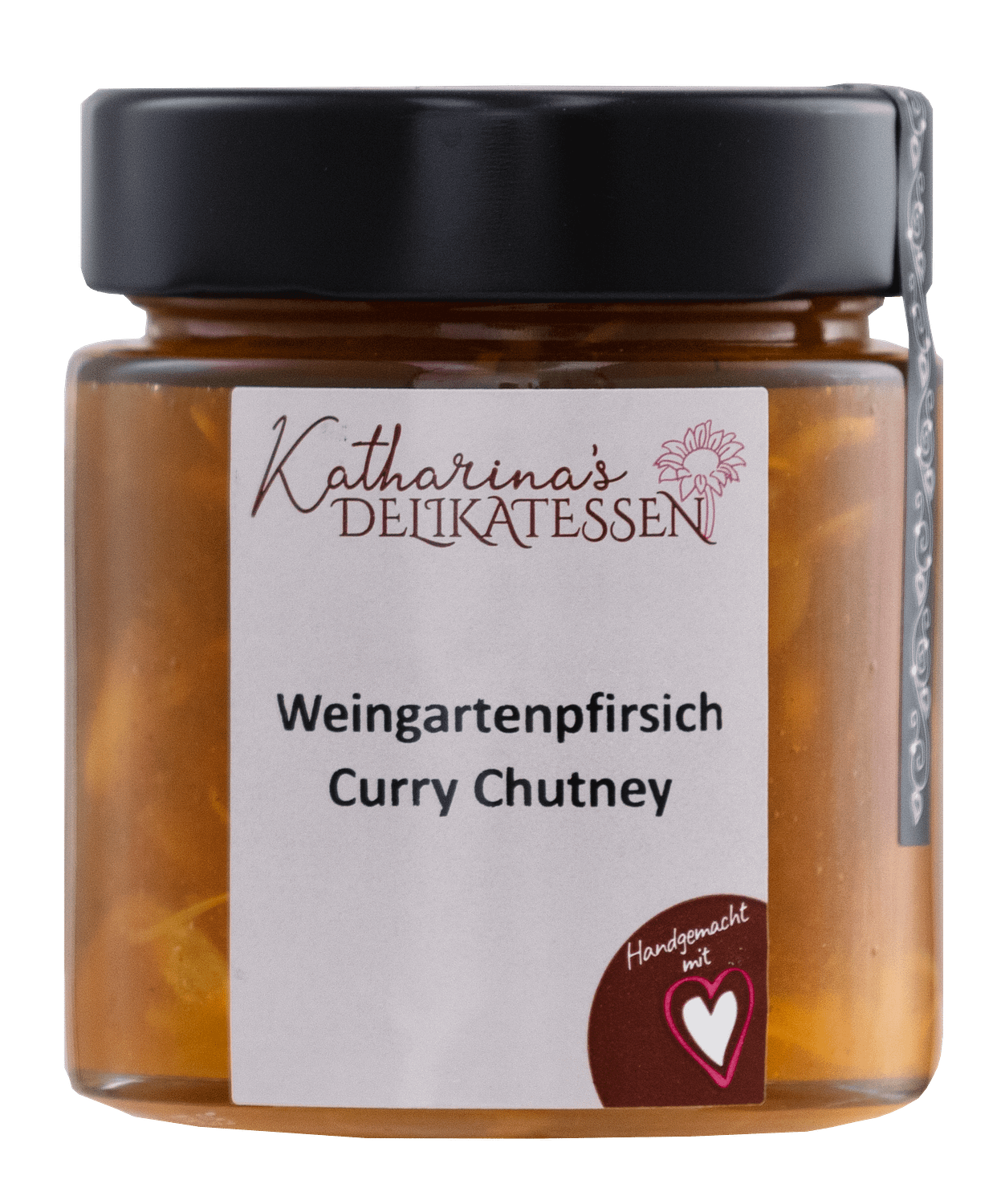 steirische Weingartenpfirsich mit Curry eingekocht