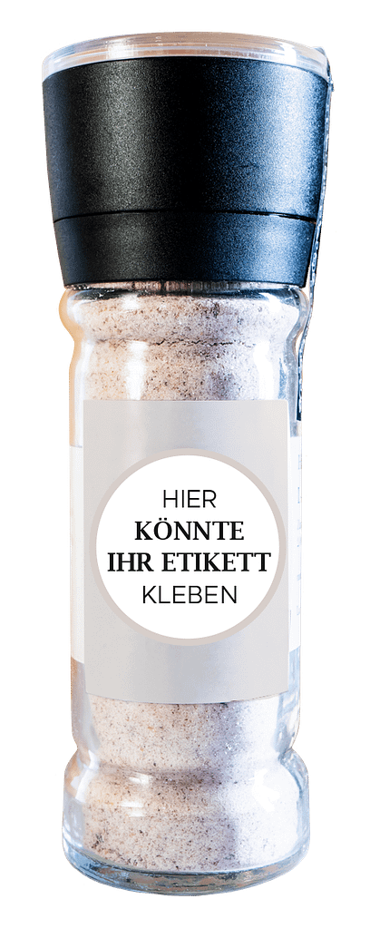 Personalisiertes Himbeer Salz aus der Südsteiermark.